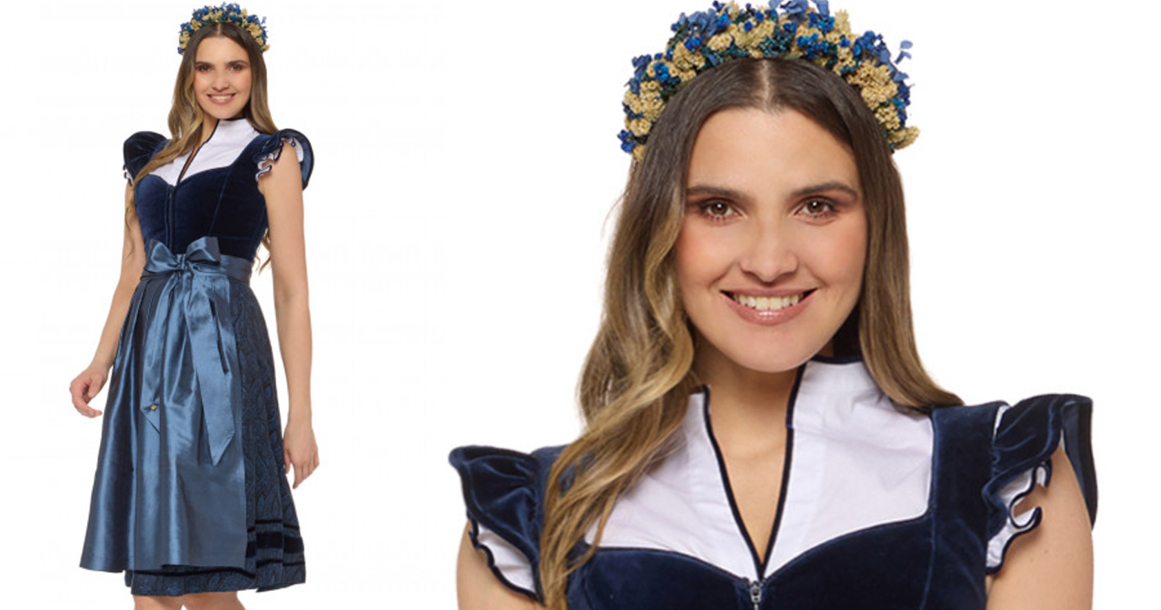 Dirndl mit Flügelärmel