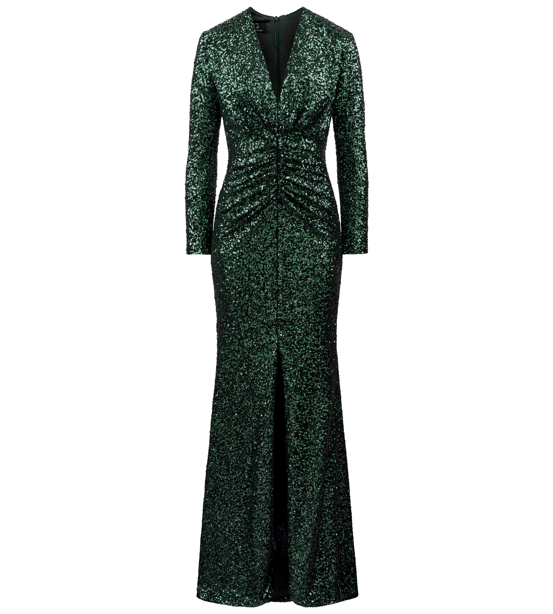 Gr&uuml;nes Paillettenkleid f&uuml;r Hochzeitsg&auml;ste