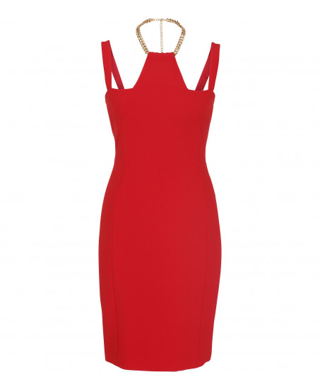 Minikleid mit integrierter Halskette