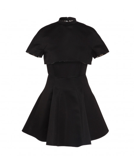 Minikleid mit Cape