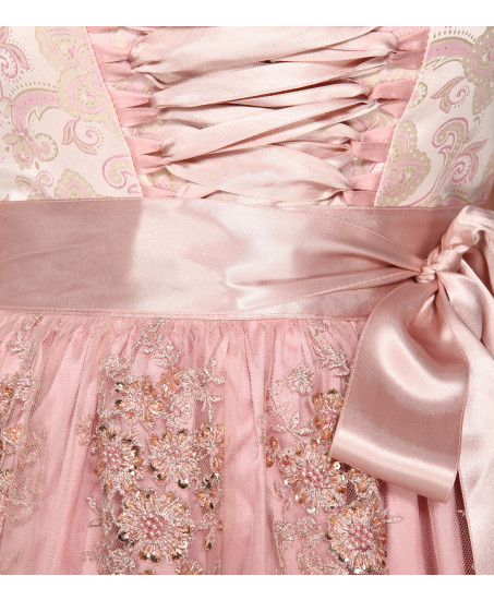 Dirndl Maja in Rosé/Pink