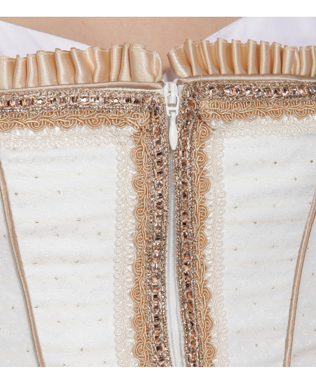 Hochzeitsdirndl Dirndl Vivian in Ecrue