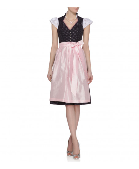 Dirndl Paula in Blau/Rosa