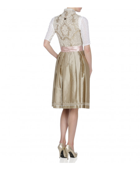 Hochzeits Dirndl Viktoria in Cremé