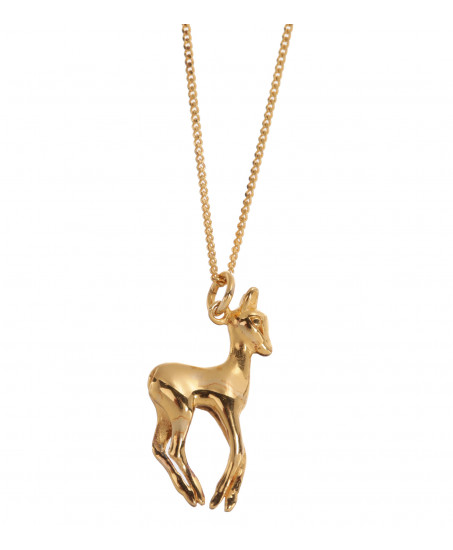 Goldene Kette mit Rehkitz