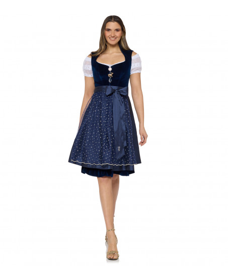 Bluse mit Lochstickerei in Weiss