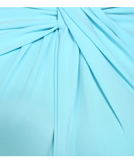  Stretch-Kleid in Hellblau