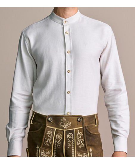 Trachtenhemd in Beige