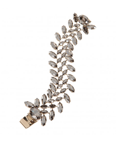 Silbernes Kristall-Armband