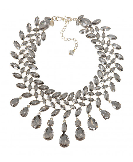 Collier mit Tropfenförmigen Steinen