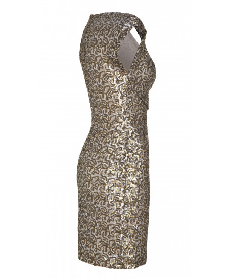 Drapiertes Minikleid