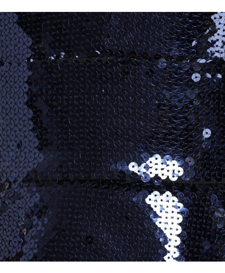 Cocktailkleid mit asymmetrischem Rock in Blau