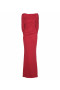 Abendkleid aus Jersey in Rot