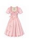 Rosa Dirndl mit Froschgoscherln