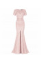 Paillettenkleid in Rosa mit Herzausschnitt