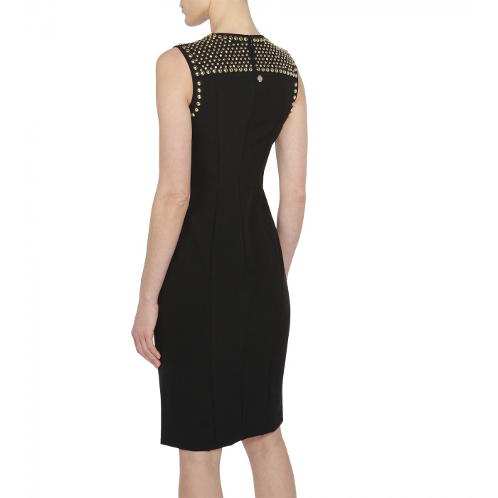 Cocktailkleid mit goldenen Nieten