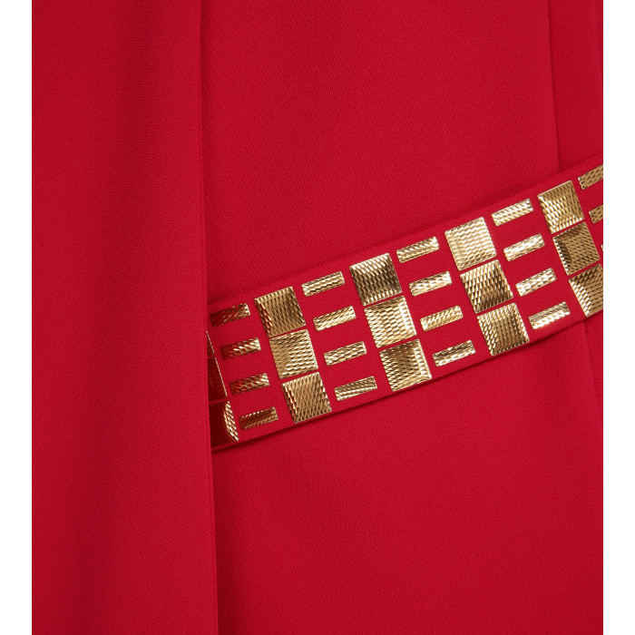 Minikleid mit Schleppe