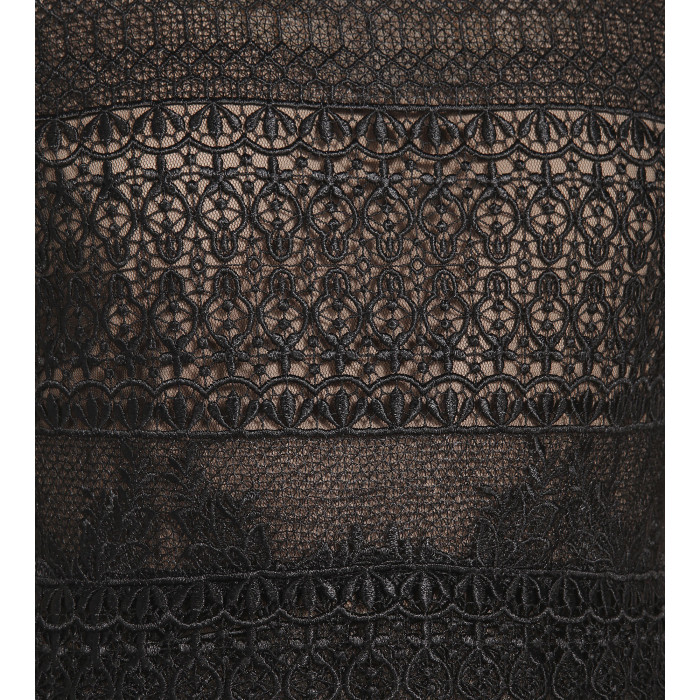 Spitzenkleid in Schwarz