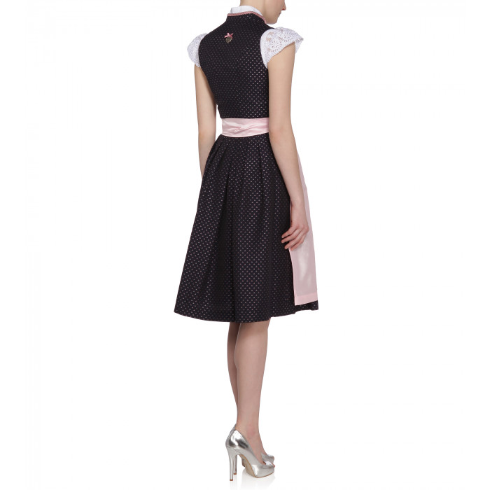 Dirndl Paula in Blau/Rosa