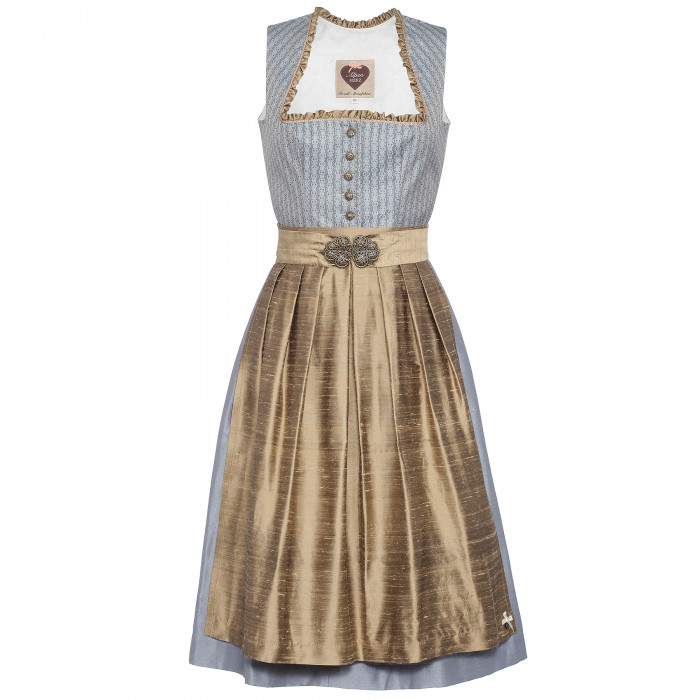 Dirndl Heidi in Hellblau