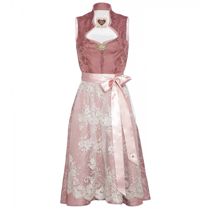 Dirndl Annabelle in Altrosa