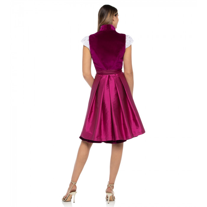 Bluse mit Ärmel aus Spitze in Weiss