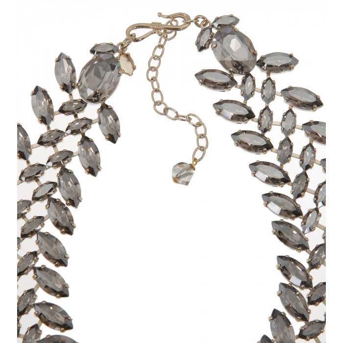 Collier mit Tropfenförmigen Steinen