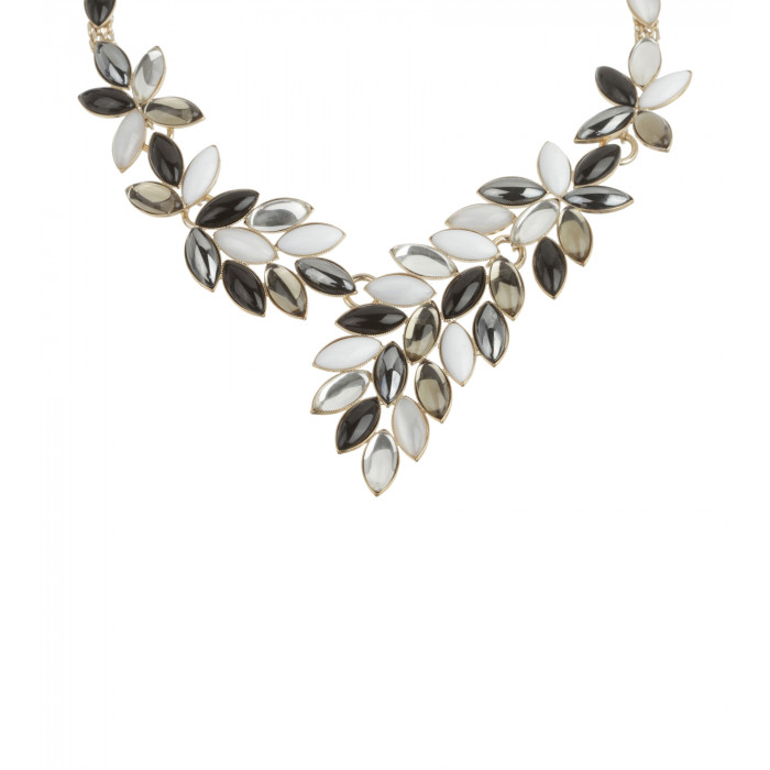Collier mit edlen Kristallen