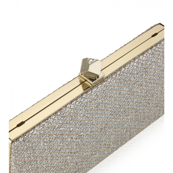 Clutch Celeste in Champagner