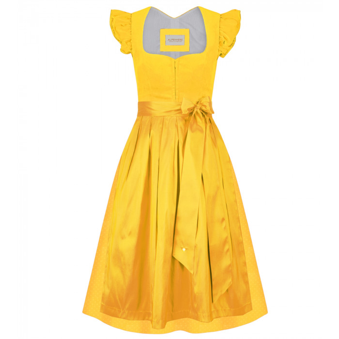 Samtdirndl Melissa mit abnehmbarem Flügelarm