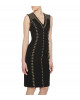 Cocktailkleid mit goldenen Nieten