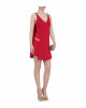 Minikleid mit Schleppe