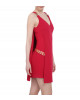 Minikleid mit Schleppe
