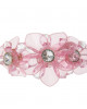Blumenarmband in Rosé