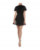 Minikleid mit Cape