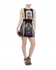 Minikleid mit Blumenmuster