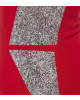 Robe mit edlen Swarovski Applikationen in Rot 