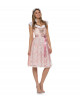 Dirndl Madeleine mit Gold schimmernder Seidenstickerei