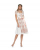 Hochzeitsdirndl Kristina in Weiss/Rosé