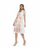 Hochzeitsdirndl Kristina in Weiss/Rosé