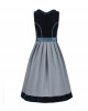 Dirndl Rosalie in Blau