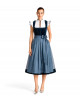 Dirndl Rosalie in Blau
