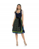 Dirndl Lena in Blau/Grün