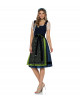 Dirndl Lena in Blau/Grün