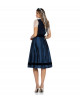 Dirndl Lena in Blau/Grün