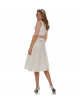 Dirndl Annabella in Weiss-Rosé