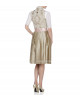 Hochzeits Dirndl Viktoria in Cremé