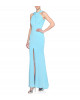  Stretch-Kleid in Hellblau