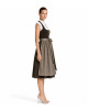 Samtdirndl in Braun