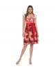 Dirndl in Rosa/Rot